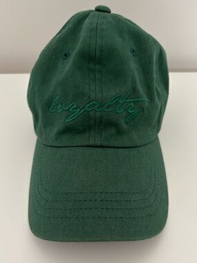 The Loyalty Club Green Baseball Cap